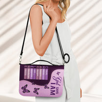 God Says I Am Name Letter In Short Bible - Personalized Bible Cover