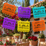 Papel Picado Con Nombre Personalizado - Decoración Para El Hogar Y Navidad - Guirnalda de Banderines Personalizada  4