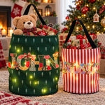 Patchwork Name Gift For Family - Personalized Basket 4