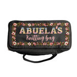 Patchwork Print Knitting - Personalized Knitting Bag 3