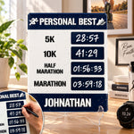 Personal Best Running - Acrylic Dry Erase Tracker 1