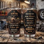 Personalized Birthday Gifts For Daughter Son Just Do Your Best - Personalized Tumbler 3