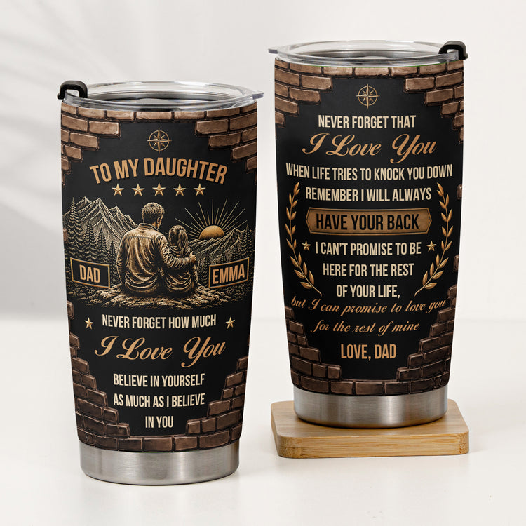 Personalized Birthday Gifts For Daughter Son Just Do Your Best - Personalized Tumbler 4