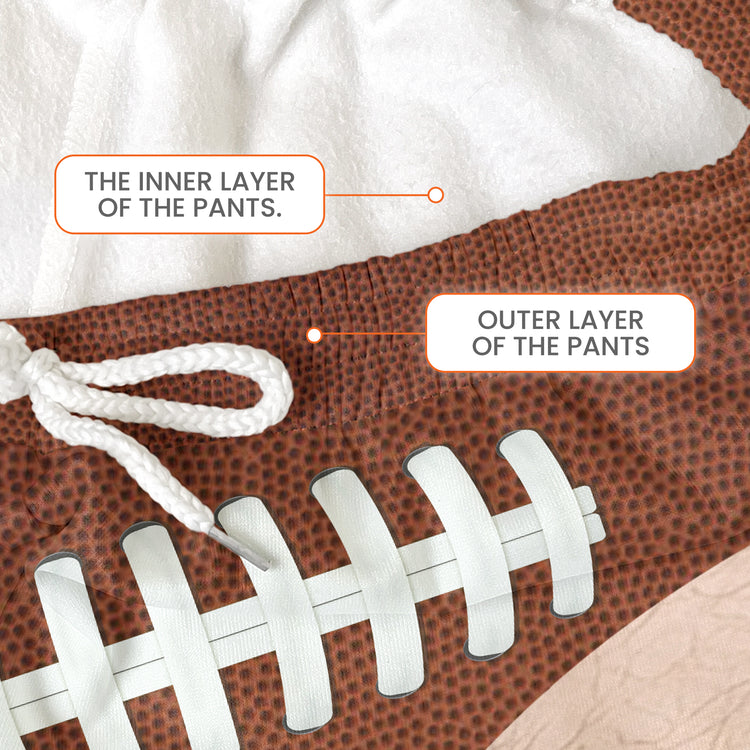 Personalized Funny Men Underwear, Custom Name & Number For Baseball, Softball, Soccer, Football, Basketball, Hockey Lover - Personalized Sweatpants 7