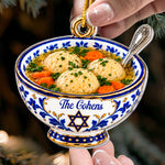 Personalized Traditional Hanukkah Food Ornament - Personalized Ornament 4