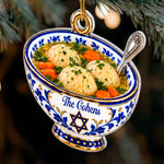 Personalized Traditional Hanukkah Food Ornament - Personalized Ornament 5