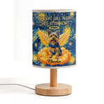 Pet Loss Starry Night Van Gogh Art You Lights Will Always Shine In My Heart - Personalized Fabric Lamp 2