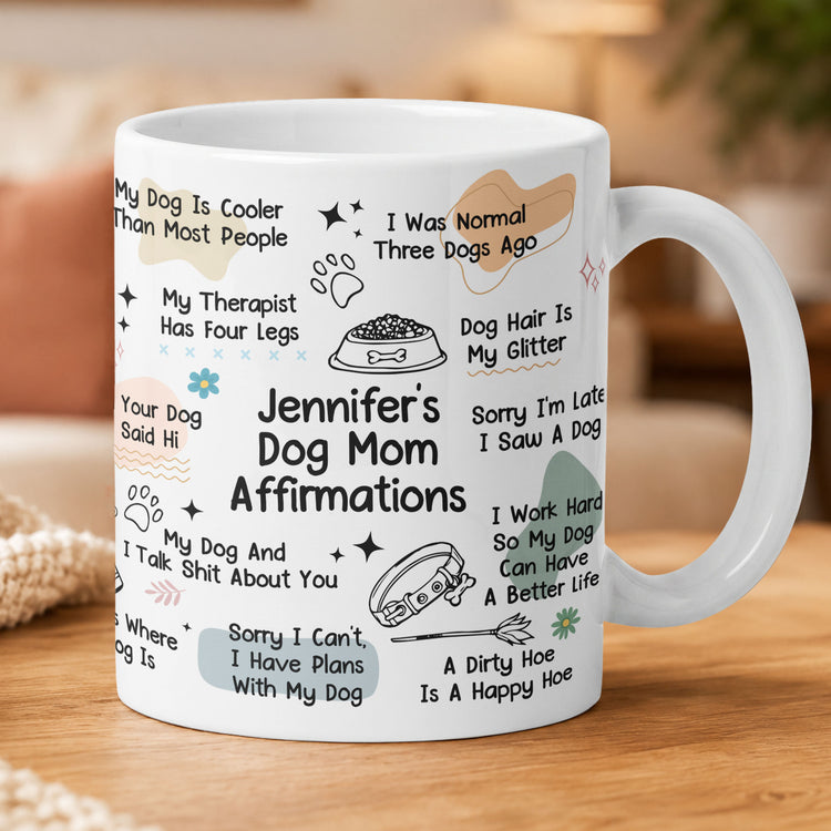 Pet Lover Affirmation Mug - Gift For Pet Lover - Personalized Mug 3