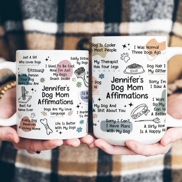 Pet Lover Affirmation Mug - Gift For Pet Lover - Personalized Mug 5