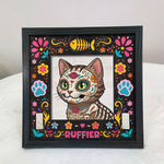 Pet Memorial Frame, Pet Ofrenda, Day Of The Dead Memorial Frame - Personalized Frame 2