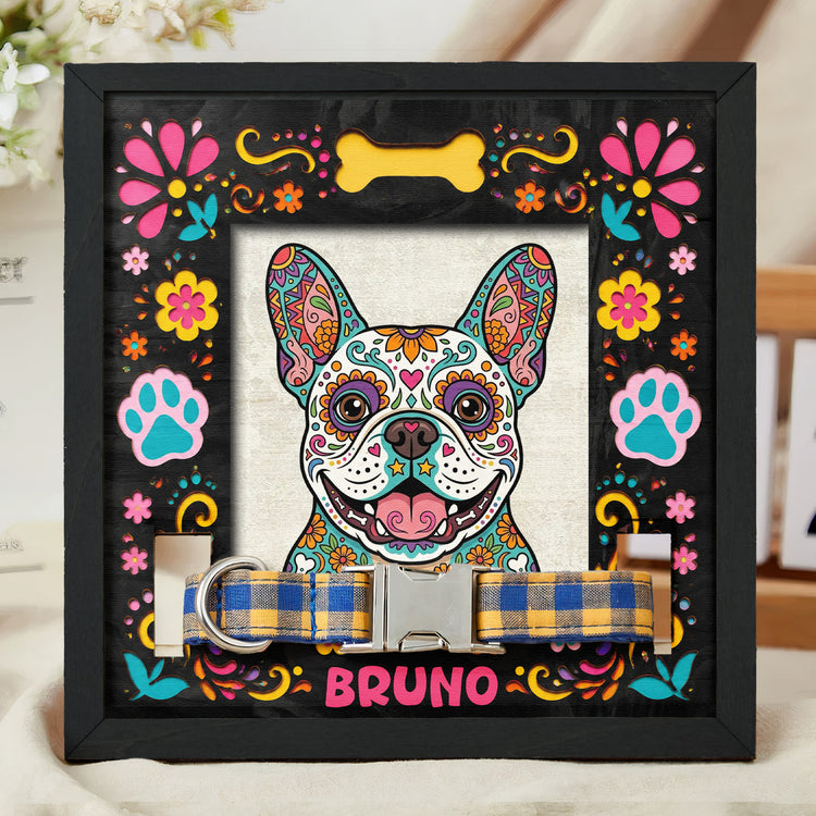 Pet Memorial Frame, Pet Ofrenda, Day Of The Dead Memorial Frame - Personalized Frame 3