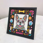 Pet Memorial Frame, Pet Ofrenda, Day Of The Dead Memorial Frame - Personalized Frame 4