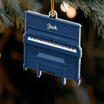 Piano Music, Custom Name & Piano Type - Personalized Ornament 4