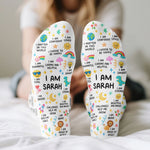 Positive Affirmation Gift For Kid - Personalized Socks 1