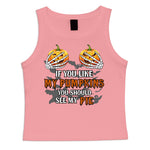 Halloween Costume Naughty Gift For Wife Girlfriend - Custom Tank Top