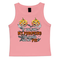 Halloween Costume Naughty Gift For Wife Girlfriend - Custom Tank Top