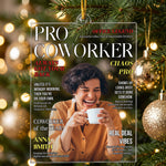 Pro Coworker Magazine Gift For Coworker - Personalized Ornament 1