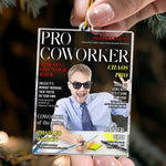 Pro Coworker Magazine Gift For Coworker - Personalized Ornament 4