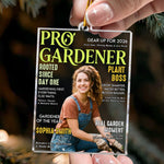 Pro Gardener Magazine Gift For Plant Lover - Personalized Ornament 4