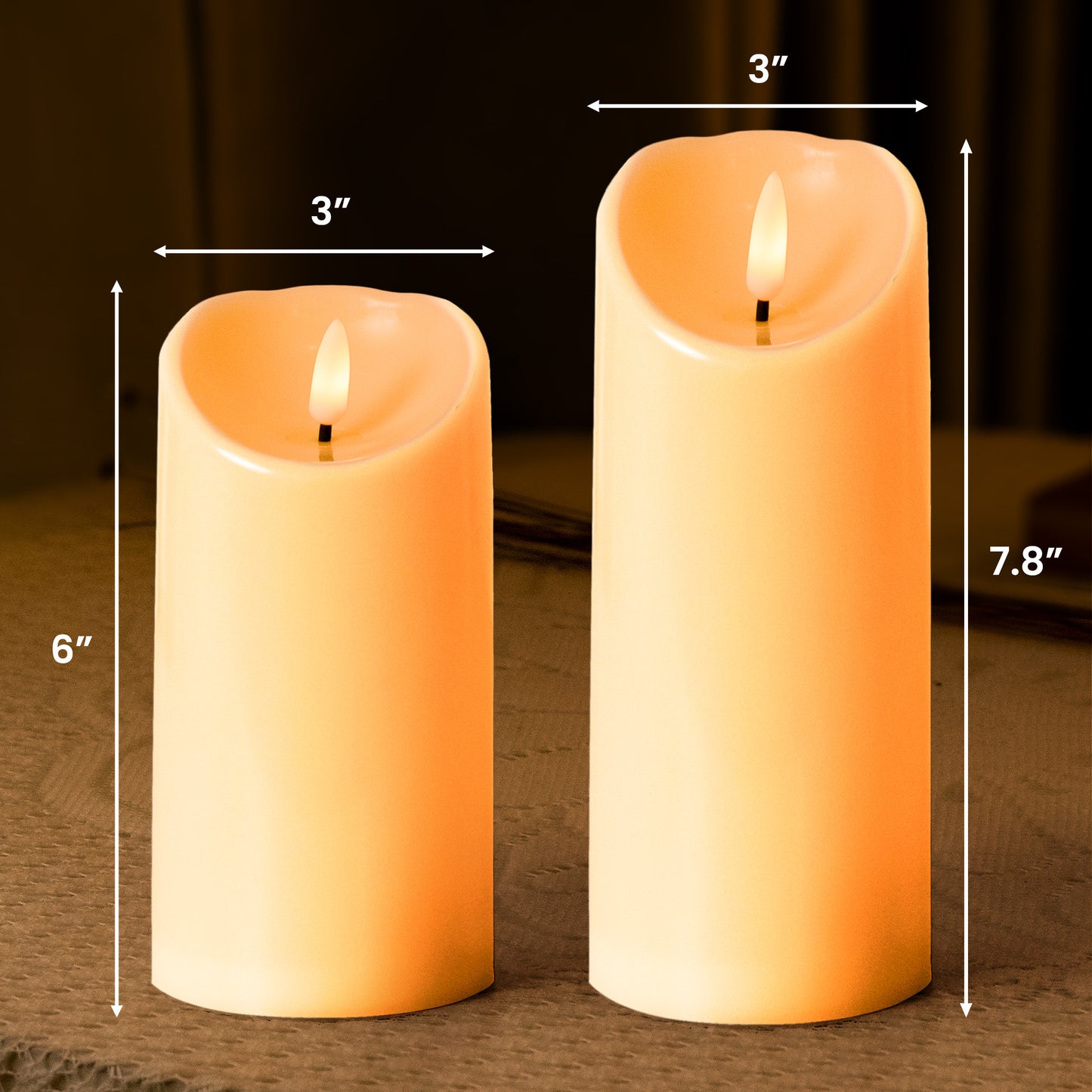 Your Light Will Always Shine In My Heart - Personalized LED Candle