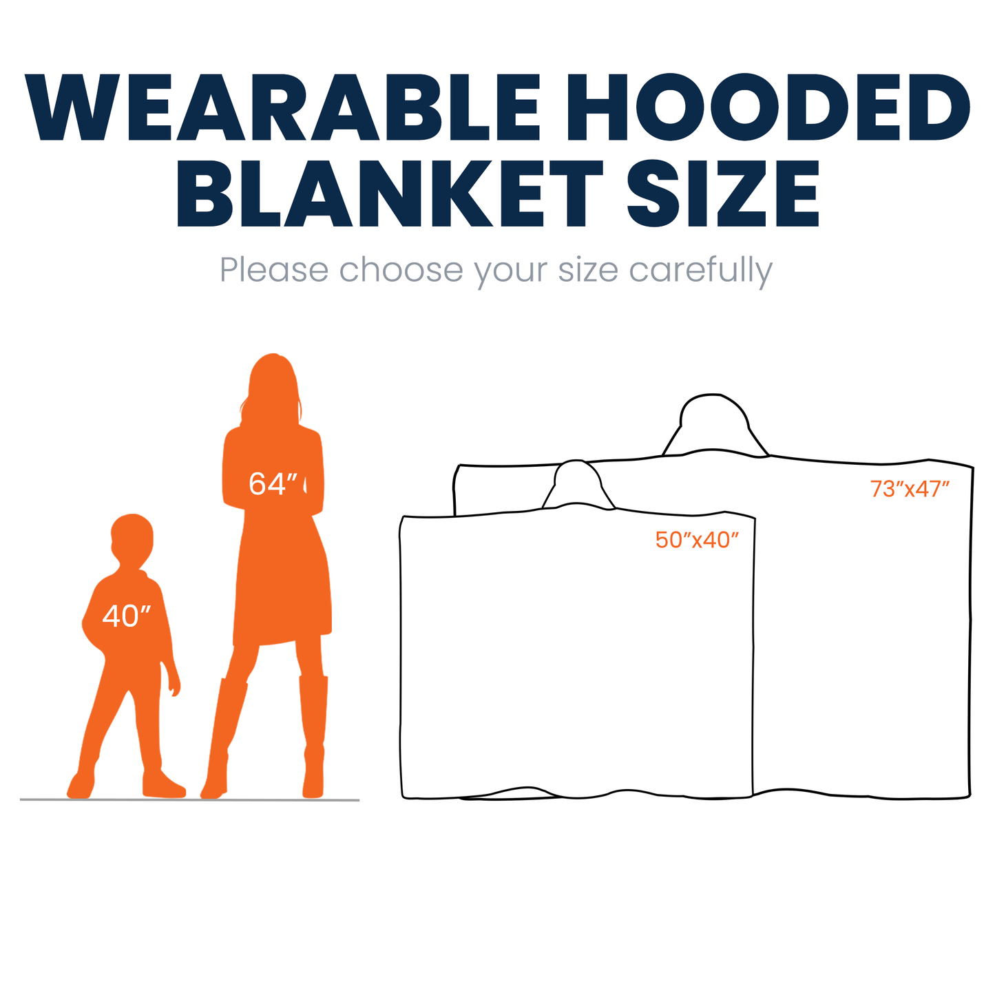 Wrapping Around Grandma - Personalized Wearable Blanket Hoodie