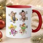 Puzzle Photo Teacher Thank You Gift, Leaving Gift - Personalized Mug 3