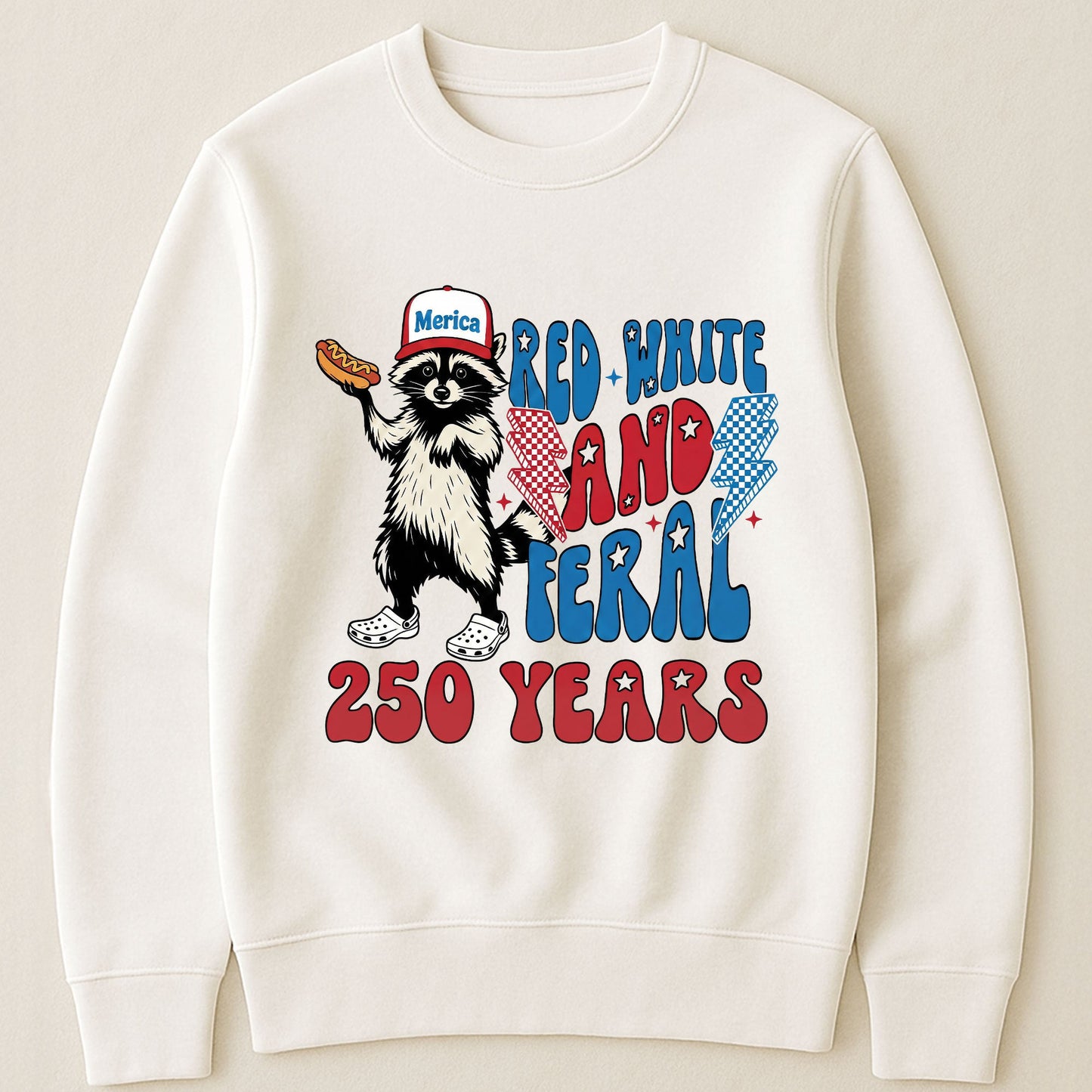 raccoon-red-white-_-feral-250-years-shirt-4