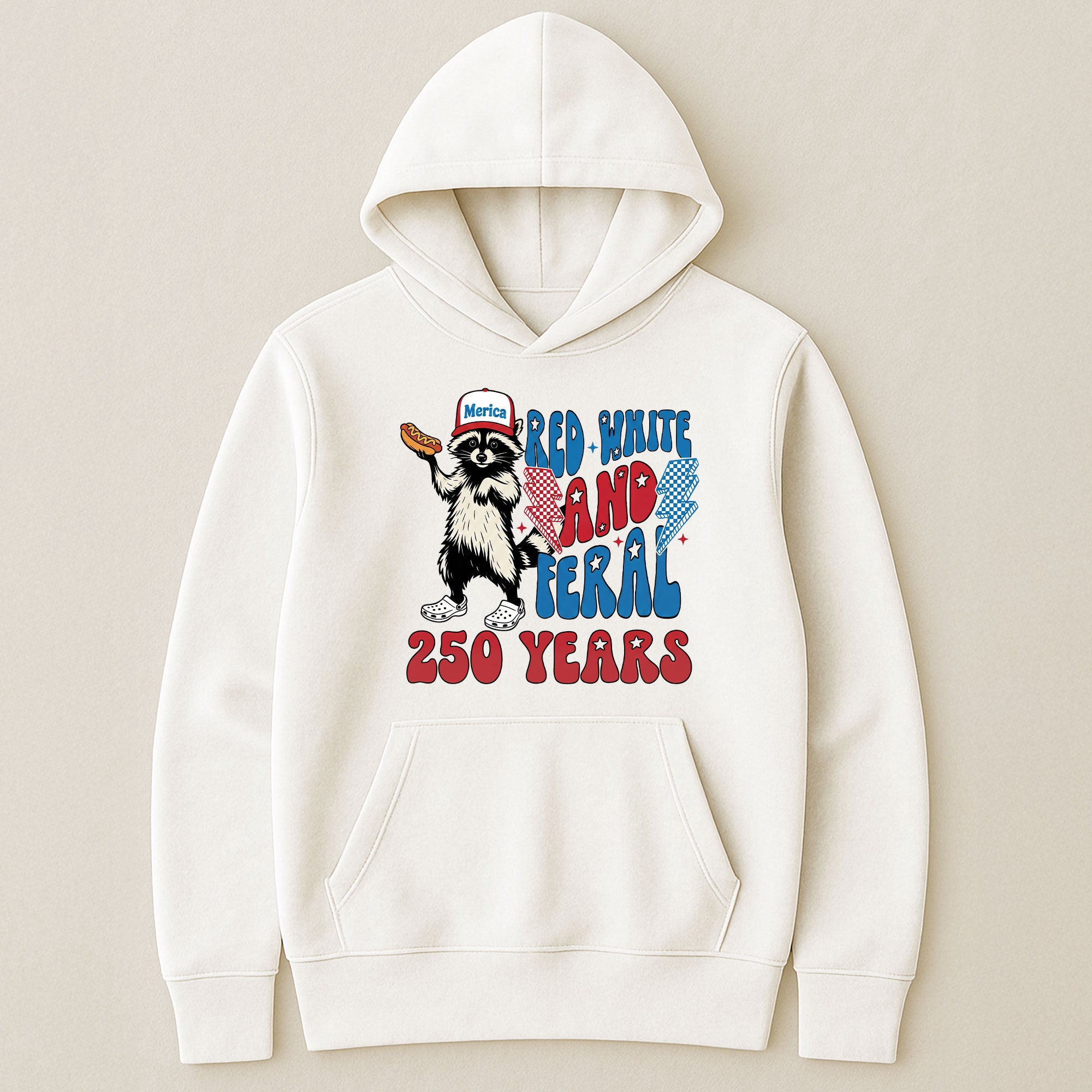 raccoon-red-white-_-feral-250-years-shirt-7