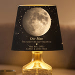 Romantic Couples Gift Custom Moon Phase Our Moon, For Her, Him - Personalized Night Light 1