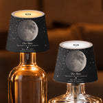 Romantic Couples Gift Custom Moon Phase Our Moon, For Her, Him - Personalized Night Light 2