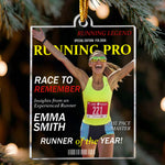 Running Legend - Personalized Ornament 2