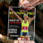 Running Legend - Personalized Ornament 3