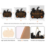 Salem Sanctuary For Wayward Cats Ferals And Familiars Welcome - Personalized Wood Sign 5
