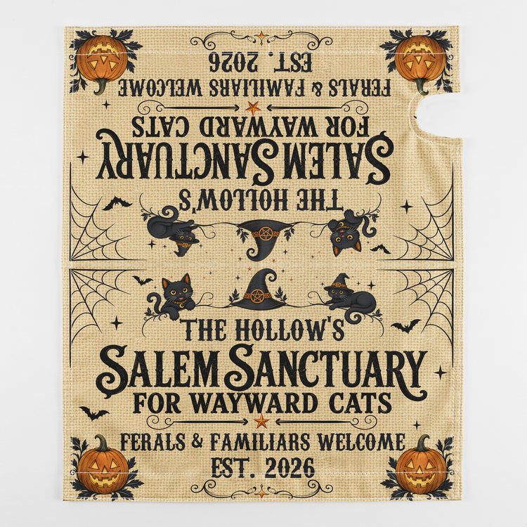 Salem Sanctuary For Wayward Cats - Personalized Mailbox Cover 3