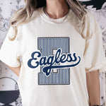 School Inital Gingham Pattern - Personalized Shirt 3