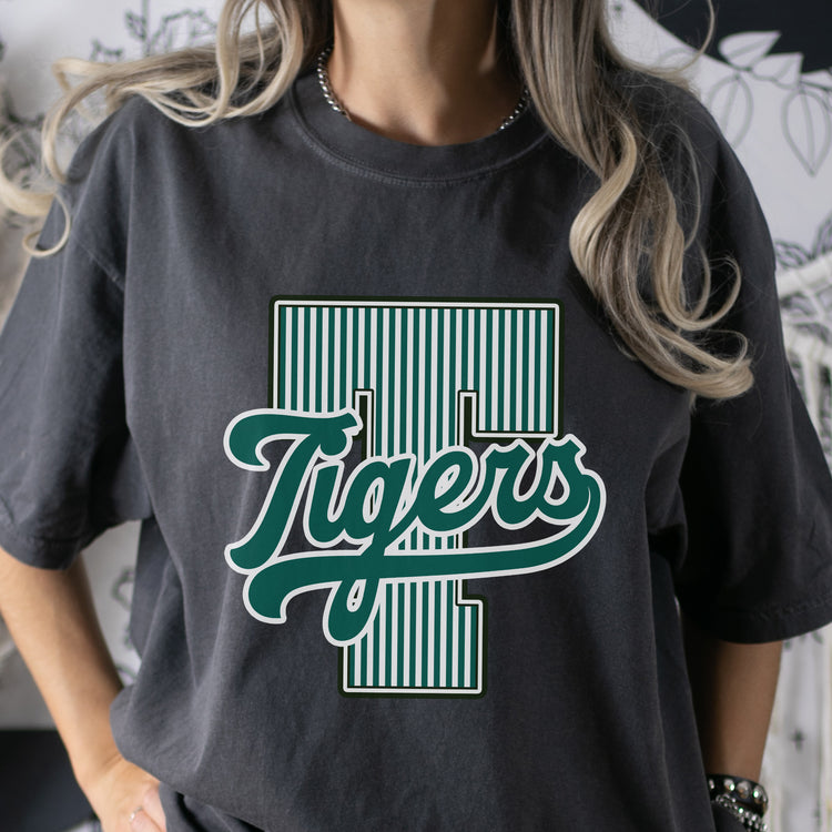 School Inital Gingham Pattern - Personalized Shirt 4