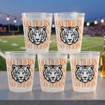 School Mascot Custom Logo Game Day - Personalized Cups 1