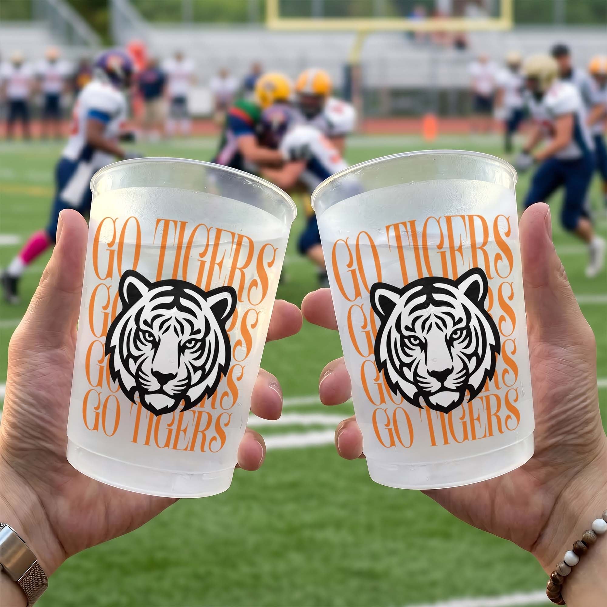 School Mascot Custom Logo Game Day - Personalized Cups 4