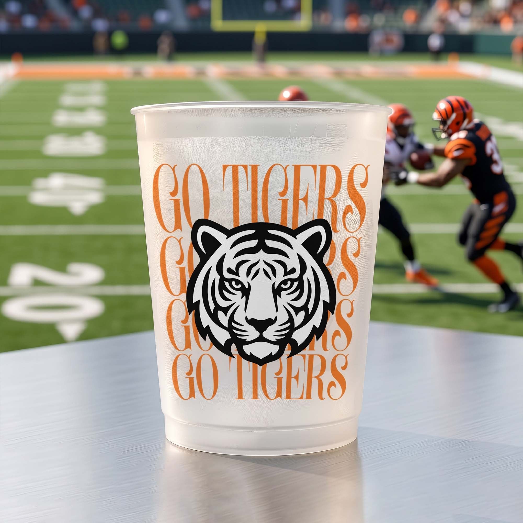 School Mascot Custom Logo Game Day - Personalized Cups 5