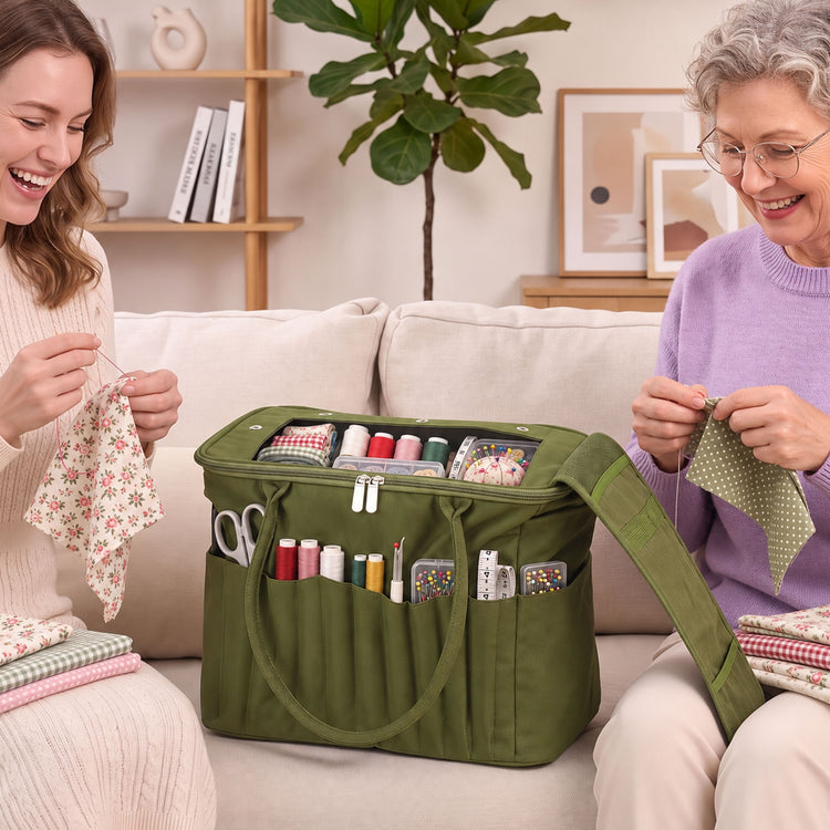 Sewciopath Gift For Tailors, Sewing Lovers - Personalized Sewing Bag 3