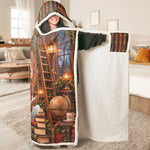 Shhh... I'm Reading - Funny Blanket For Book Lovers - Personalized Blanket 4