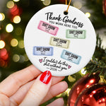 Sht Show Funny Bulk Thank You Gift For Coworker - Personalized Ornament 2