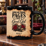 Smut Reader Spread Those Pages Dark Romance Bookish Proud Spicy Reader Gifts - Personalized Mug 1