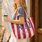 Sorority Greek Letters Monogram - Personalized Tote Bag 5