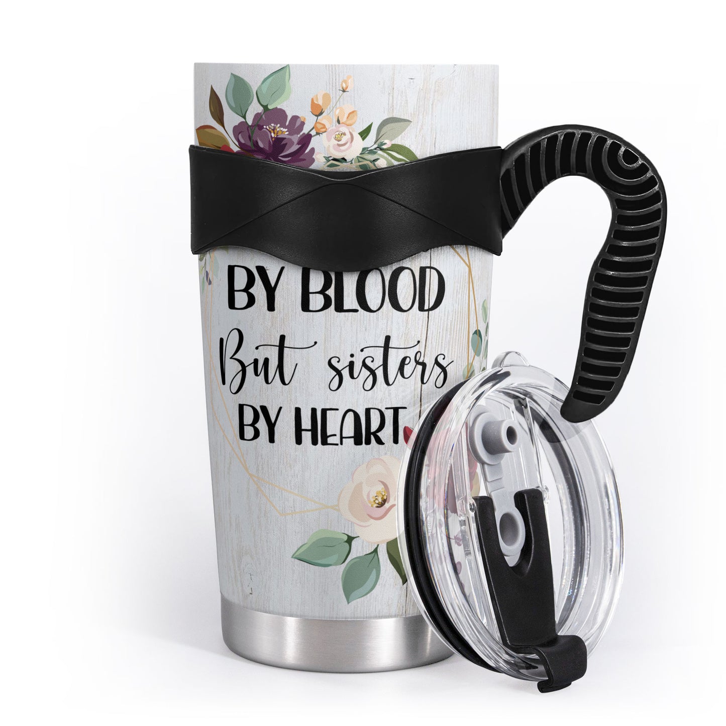 Soul Sisters Not Sisters By Blood But Sisters By Heart - Personalized Tumbler Cup
