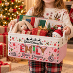 Special Delivery For Christmas Gifts Basket For Kids - Personalized Storage Basket 2