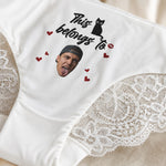 Spicy Valentines Day, Anniversary Gift For Wife, Girlfriend - Upload His Face On - Personalized Panty 3