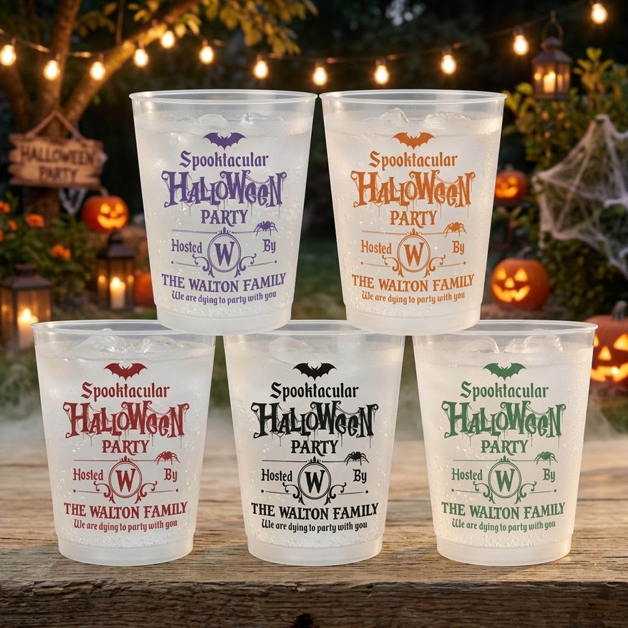 Spooktacular Halloween Party Cup - Personalized Cups 1