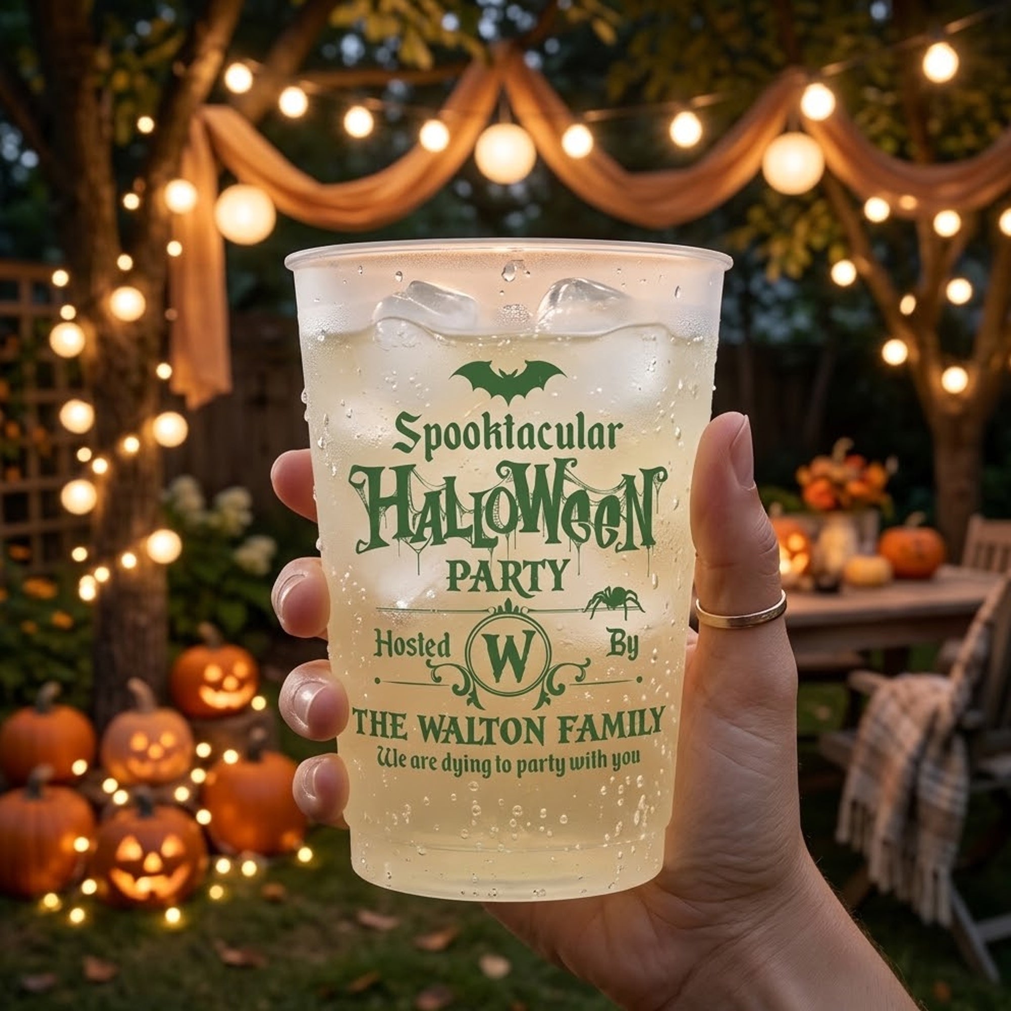 Spooktacular Halloween Party Cup - Personalized Cups 5