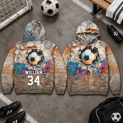 Sport Gifts For Son, Daughter Player - Basketball, Baseball, Football, American Football - Personalized Hoodie
